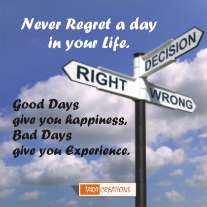 Never Regret